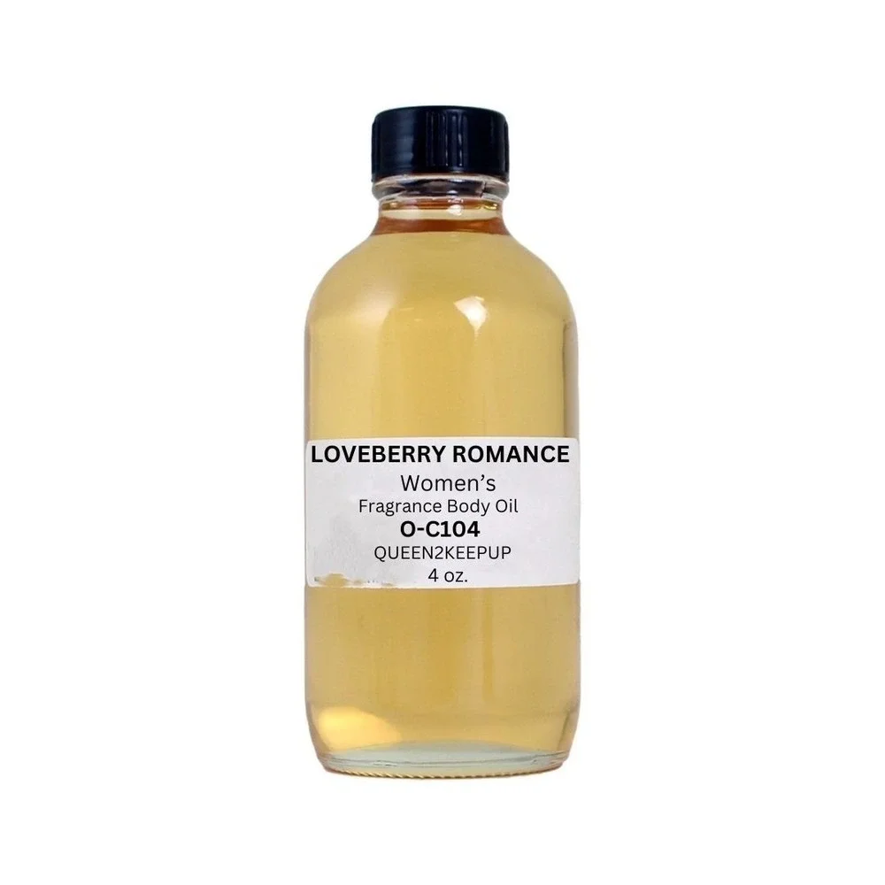 Loveberry Romance (Women) Body Oil 4 oz Fragrance All Natural Scent